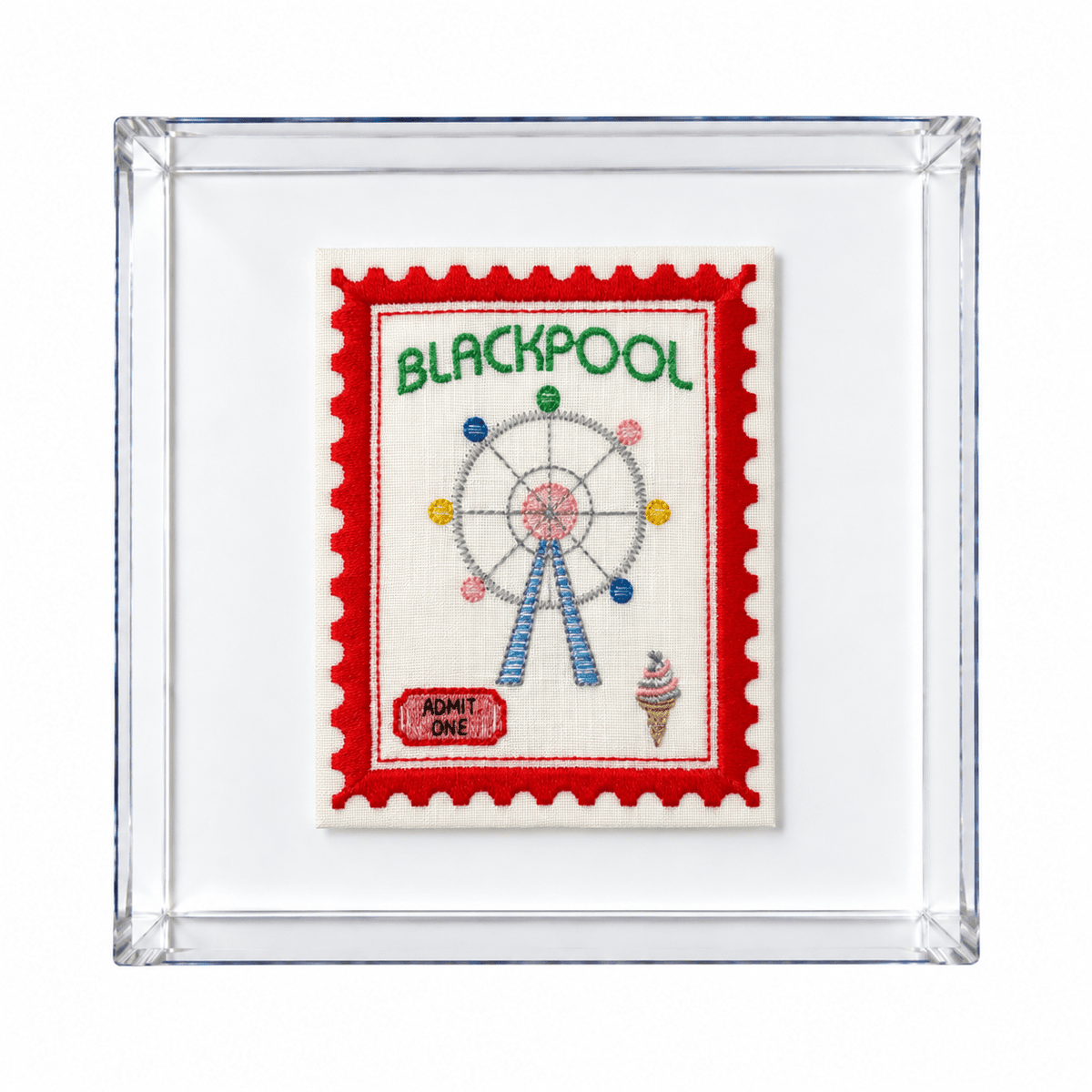 Blackpool Stamp Artwork