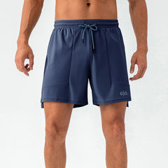 Blue Light Material Padel Shorts for Men