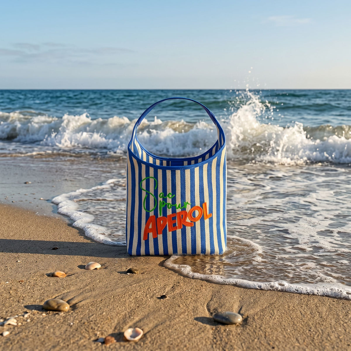 Blue Sac Pour Aperol Summer Bag