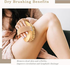 Dry Brushing Body Brush for All Skin Types