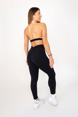 Soft Material Leggings & Bra Set