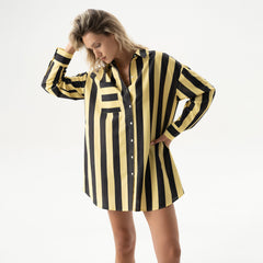 Silk Cotton Shirt Panna Cotta