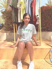 Reversed TENNIS Varsity Tee