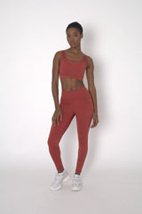 POWERFLOW HIGH-RISE POWER LEGGINGS BURNT ORANGE