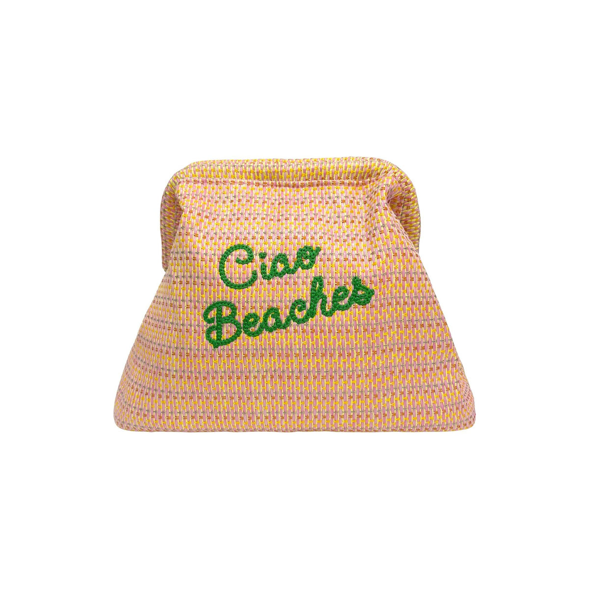 Ciao Beaches Pink Clutch