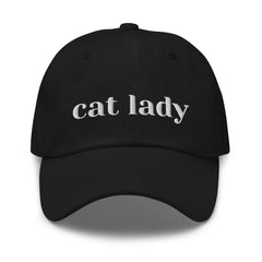 Cat Lady Chino Dad Hat