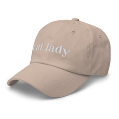 Cat Lady Chino Dad Hat