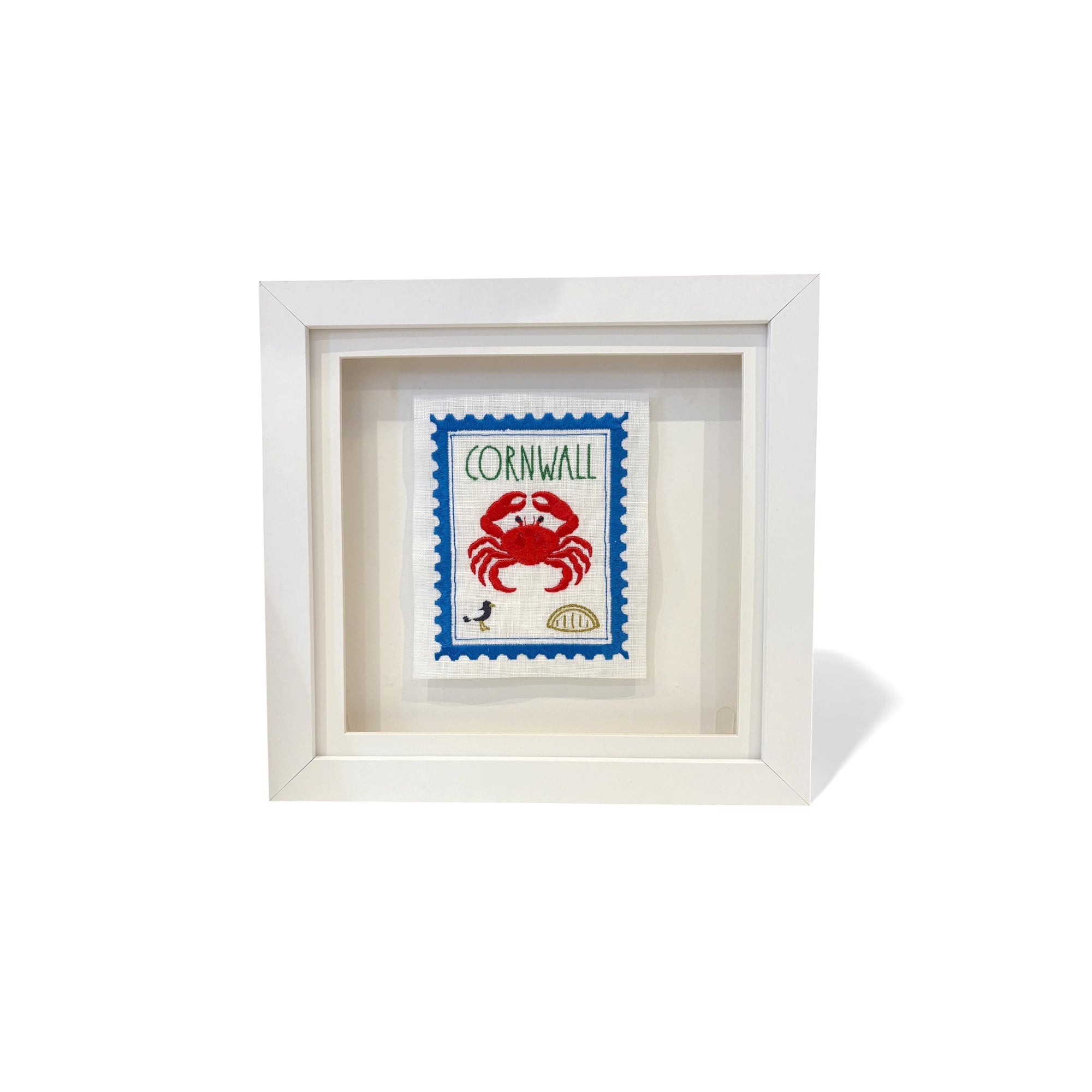 Cornwall Inspired Postage Stamp Artwork