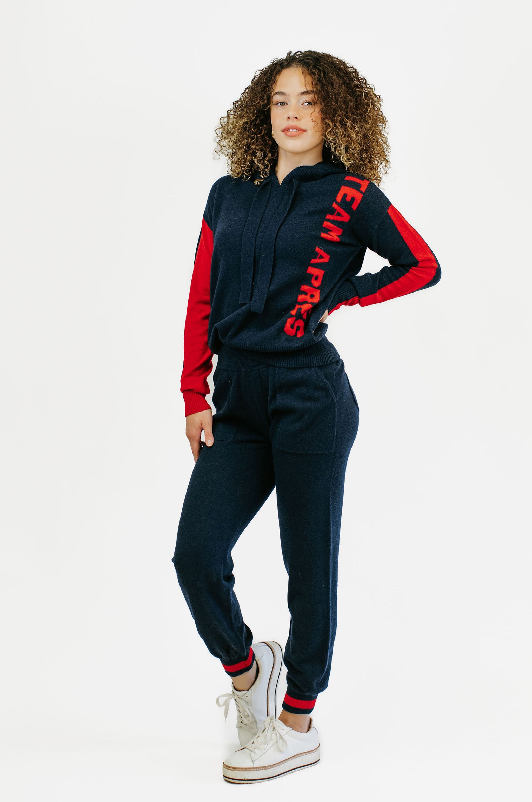 TEAM EVENT X ZENZEE  "Team Après" Cashmere Blend Hoodie