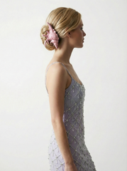 Nerina Coral Hair Clip