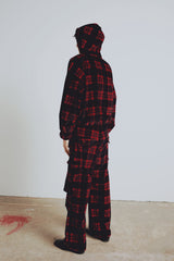 YOUR *ITCH PLAID HOODY