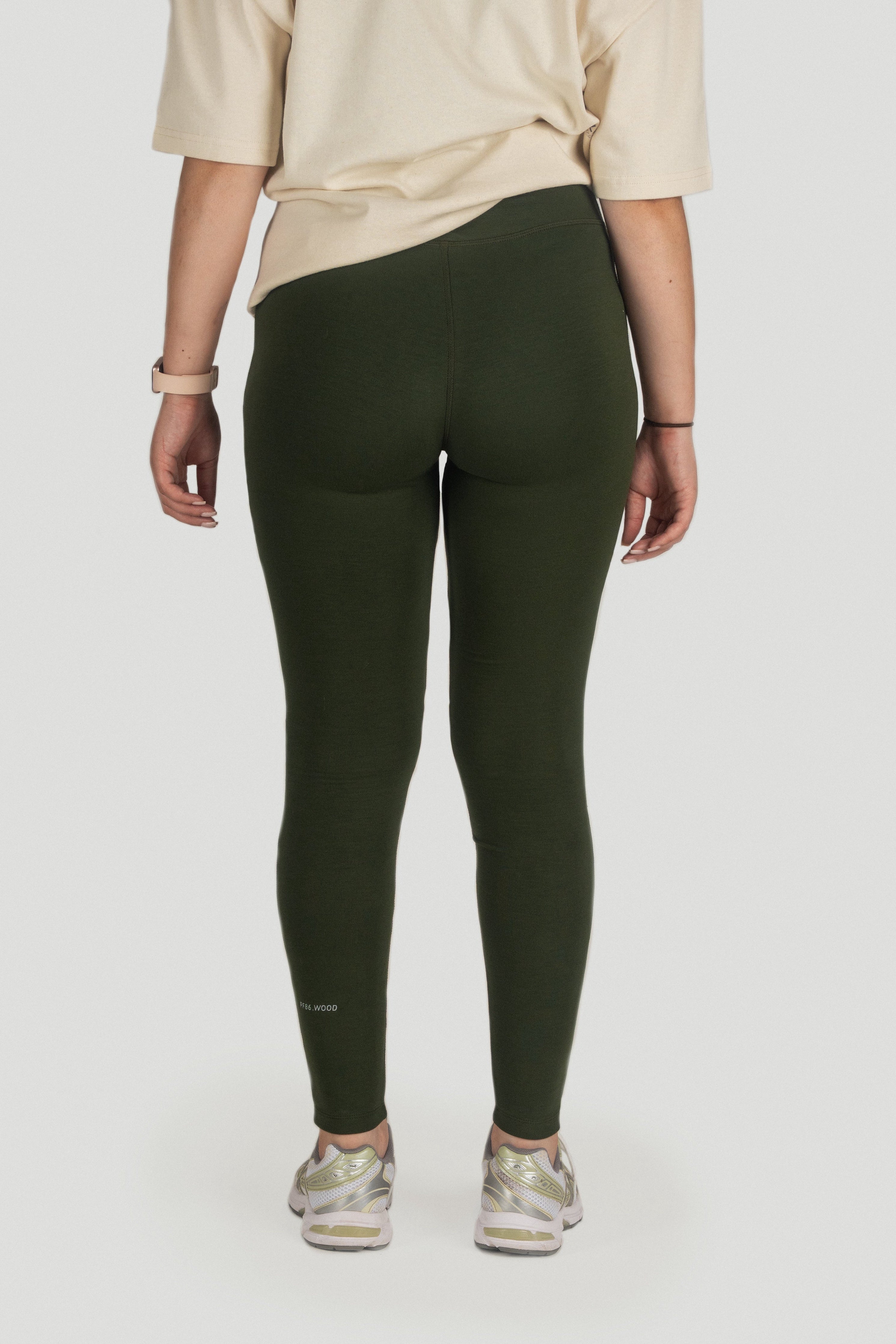 [PF86.Wood] Leggings - Pine Green