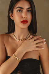 Deco Gold Necklace