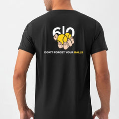 Black Quick Dry Material T-Shirts for Men With Print