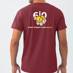 Black Quick Dry Material T-Shirts for Men With Print