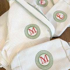 Quilted Personalised Bathrobe