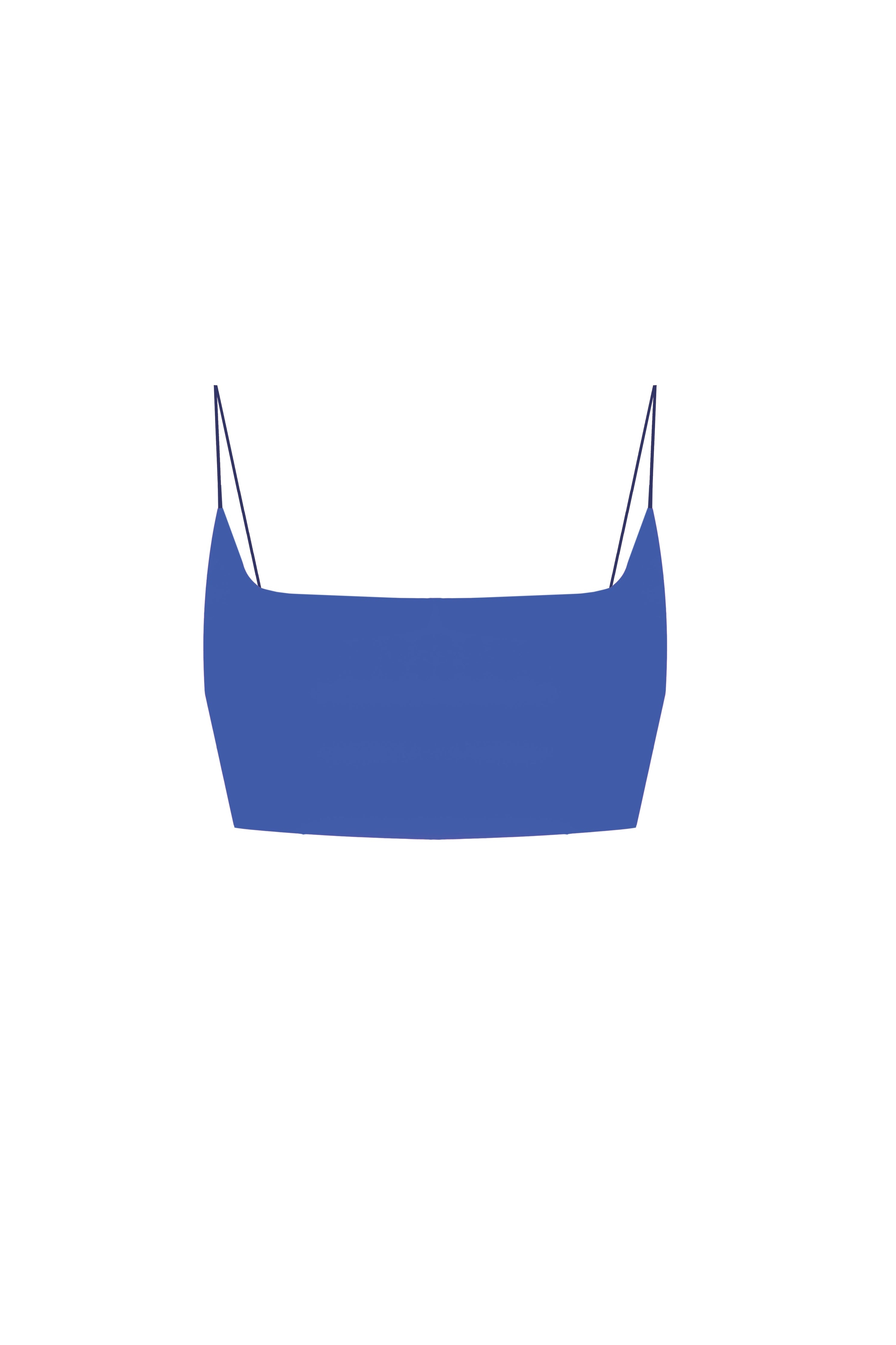 SKINNY BRA - ELECTRIC BLUE