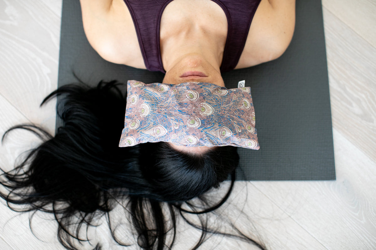 Aromatherapy Liberty Print Eye Pillow - Hera Brown