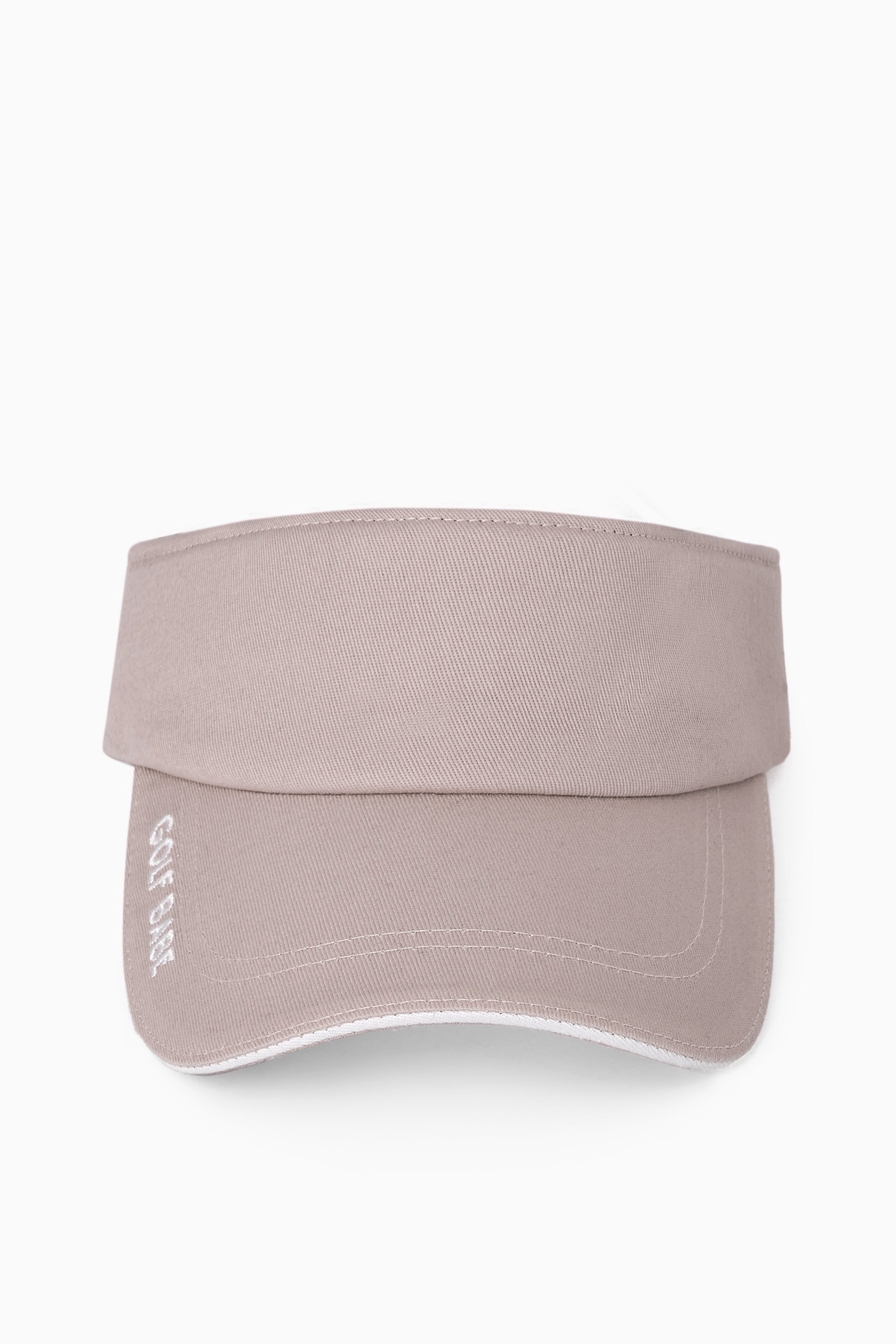 Golf Babe Visor- Taupe