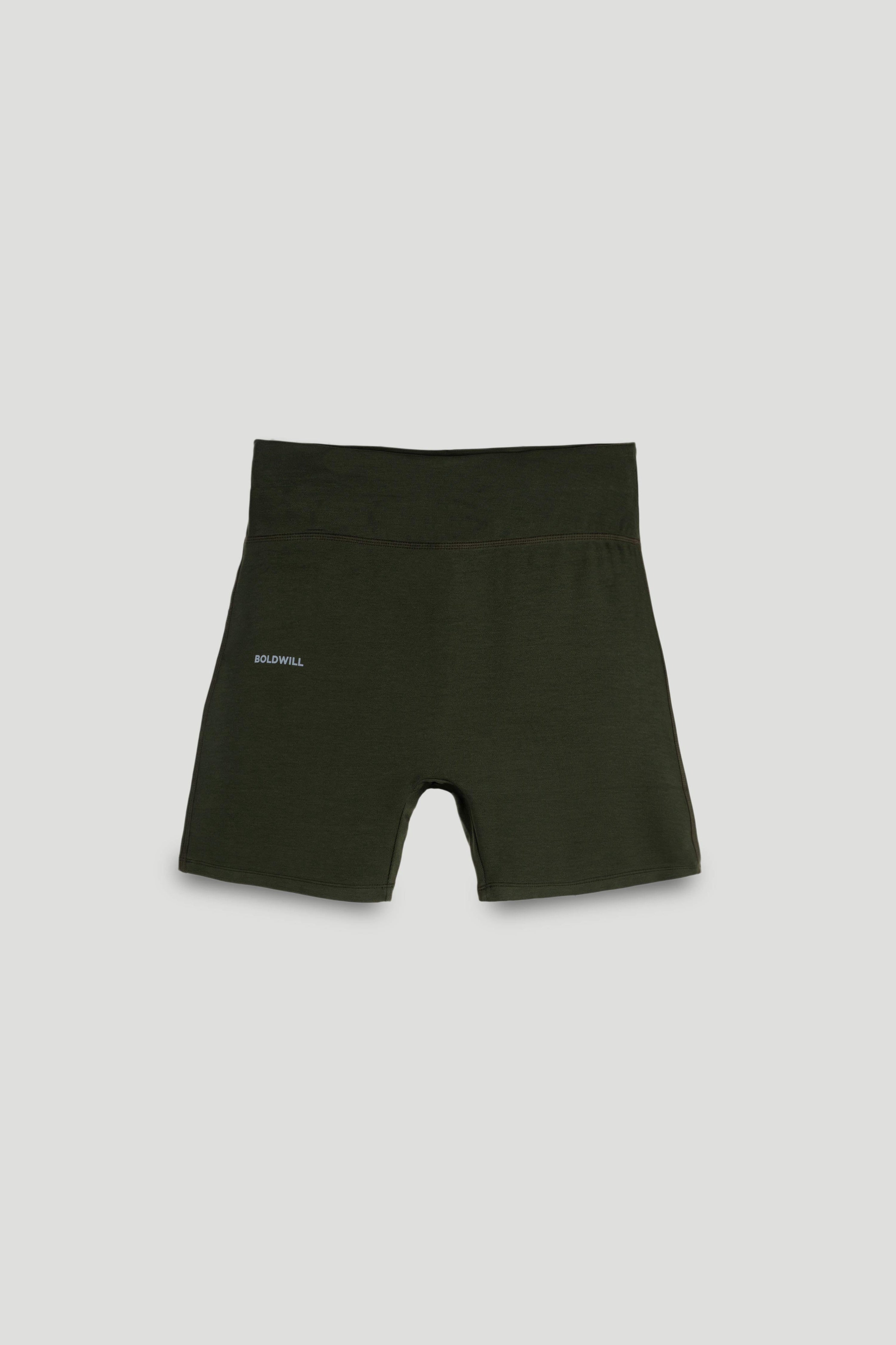 [PF84.Wood] Biker Shorts - Pine Green