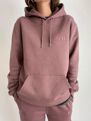 Organic Cotton Embroidered Hoodie