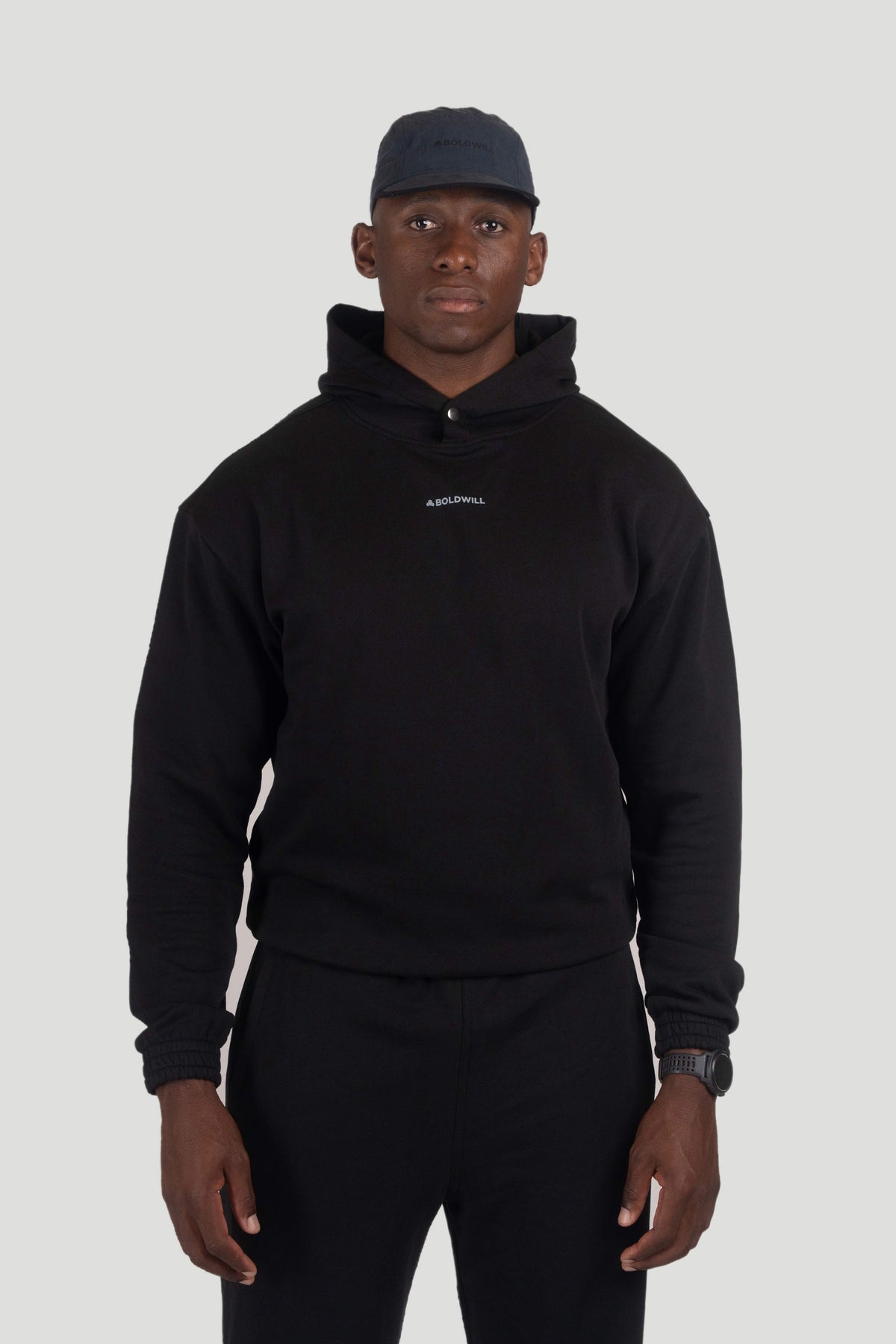 [PF80.Wood] Hoodie - Charcoal Black