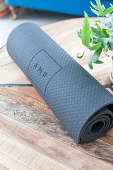 Fitness and Yoga Mat Black