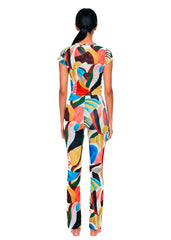 TUTTI FRUTI FLARED PANTS - BAMBOO