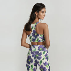 Floral Sports Bra - Bloom Edition
