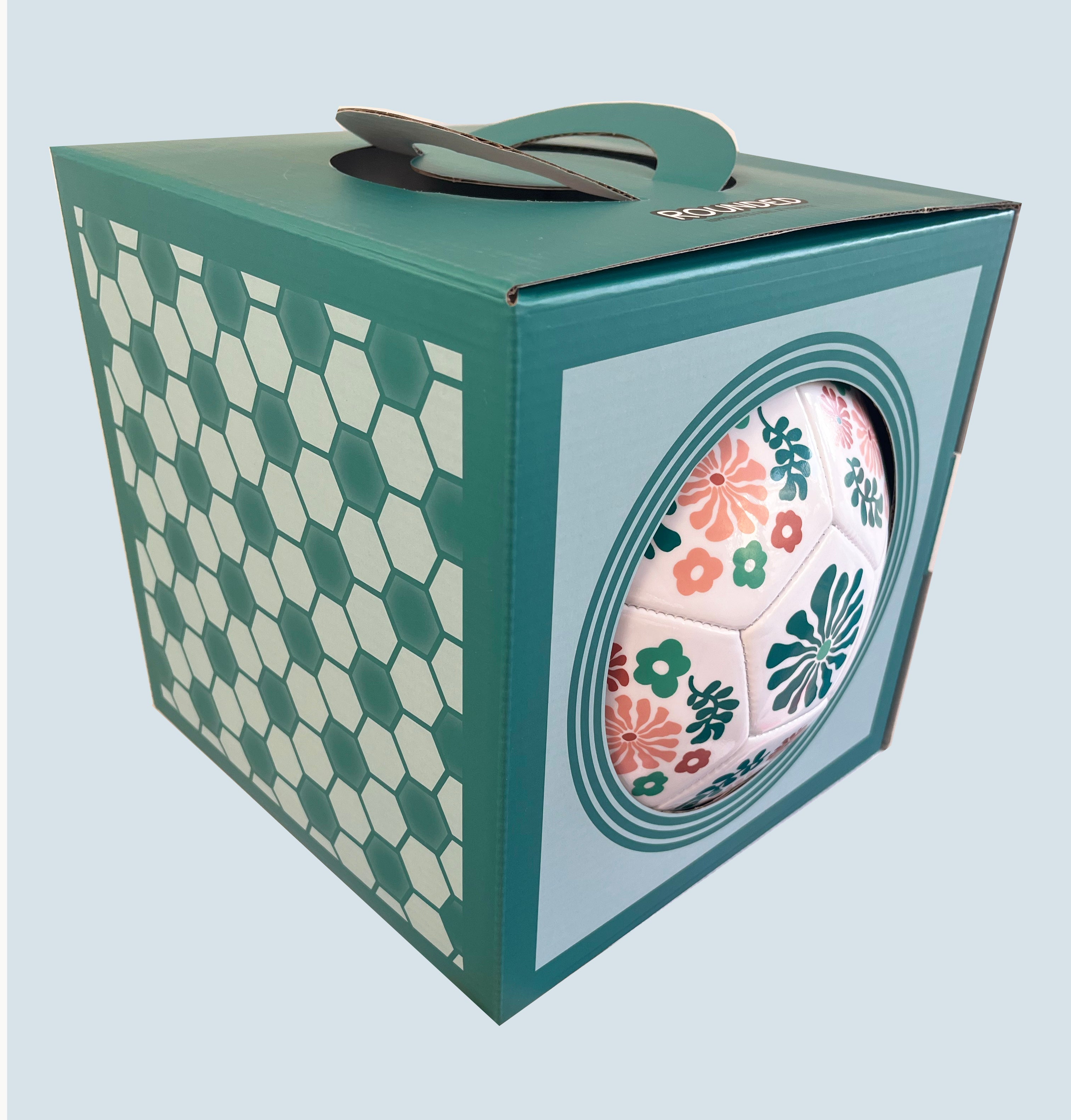 Gift Boxed Floral Football
