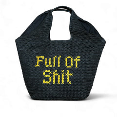 FULL of SHIT Oversized Beach Bag