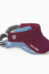 Golf Babe Visor - Dark Red