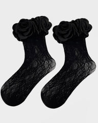 Lace Ring a Rosie Socks