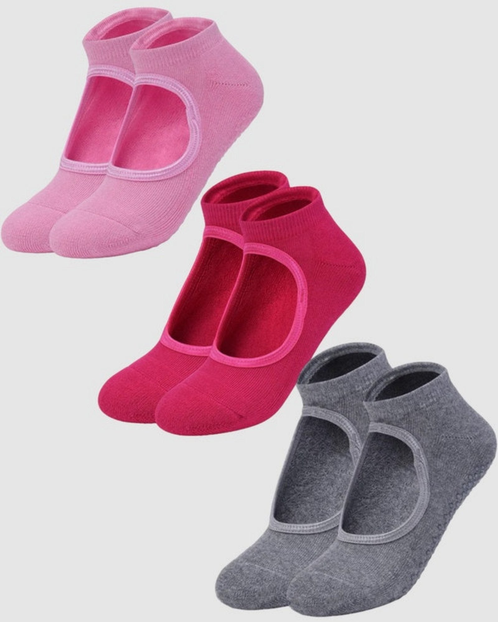 Peek Grip Sock 3 Pack - Multi