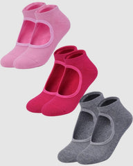 Peek Grip Sock 3 Pack - Multi