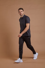 Men's Hybrid Performance Joggers - Black