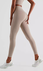 Beige Leggings Second Skin