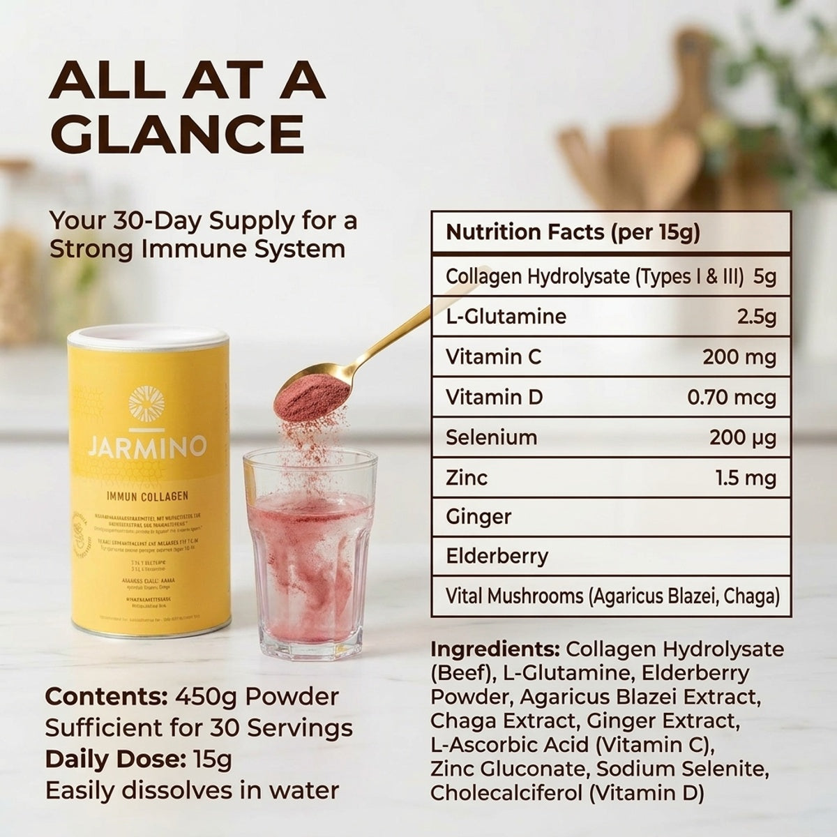 Immune Collagen (450g)