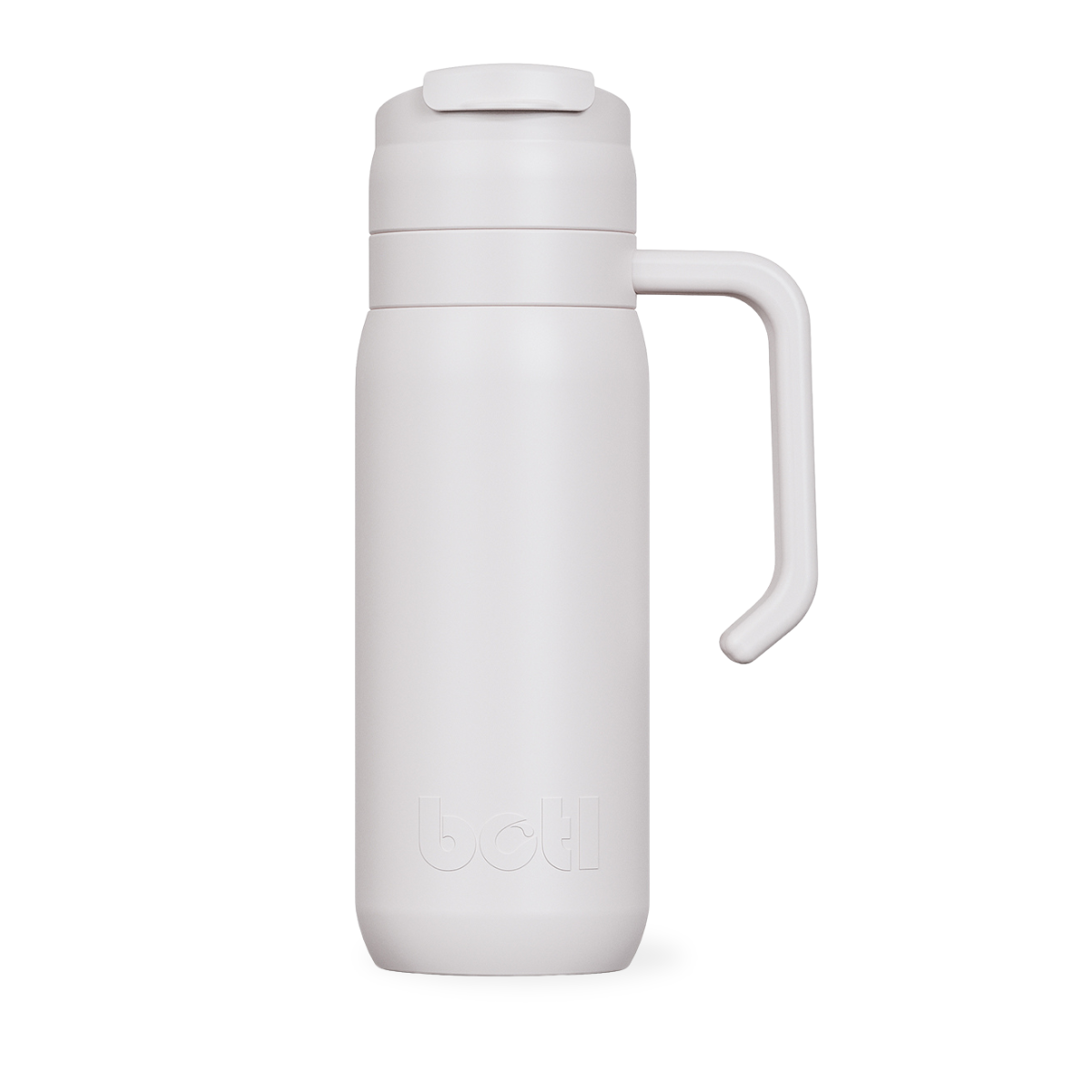 Insulated Travel Mug 600ml Leakproof Coffee Cup Stainless Steel BPA-Free - Mushroom Grey | BOTL
