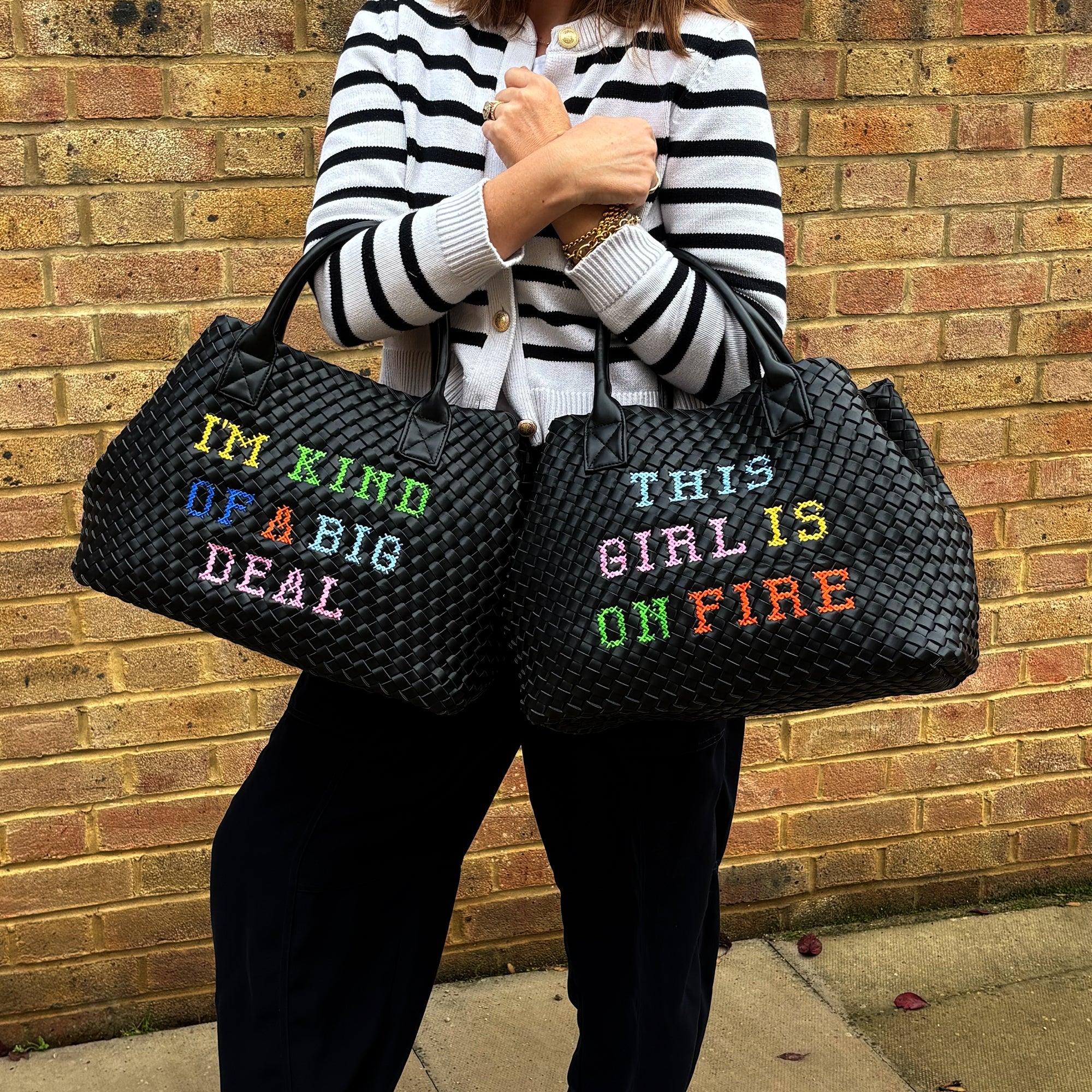 This Girl Is on Fire Handbag