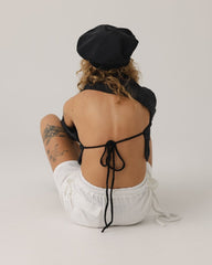Lake Galvė: Handmade Lillac Top
