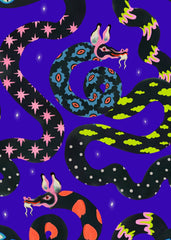 DRAGON DREAMS SCRUNCHIE