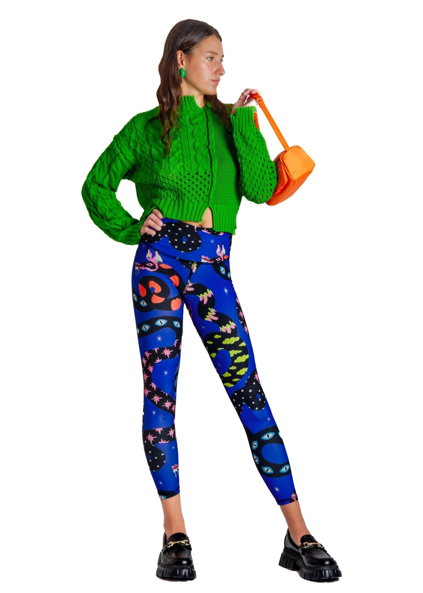 DRAGON DREAMS LEGGINGS - BAMBOO
