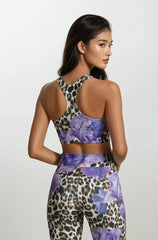 Leopard Print Sports Bra - Untamed Edition