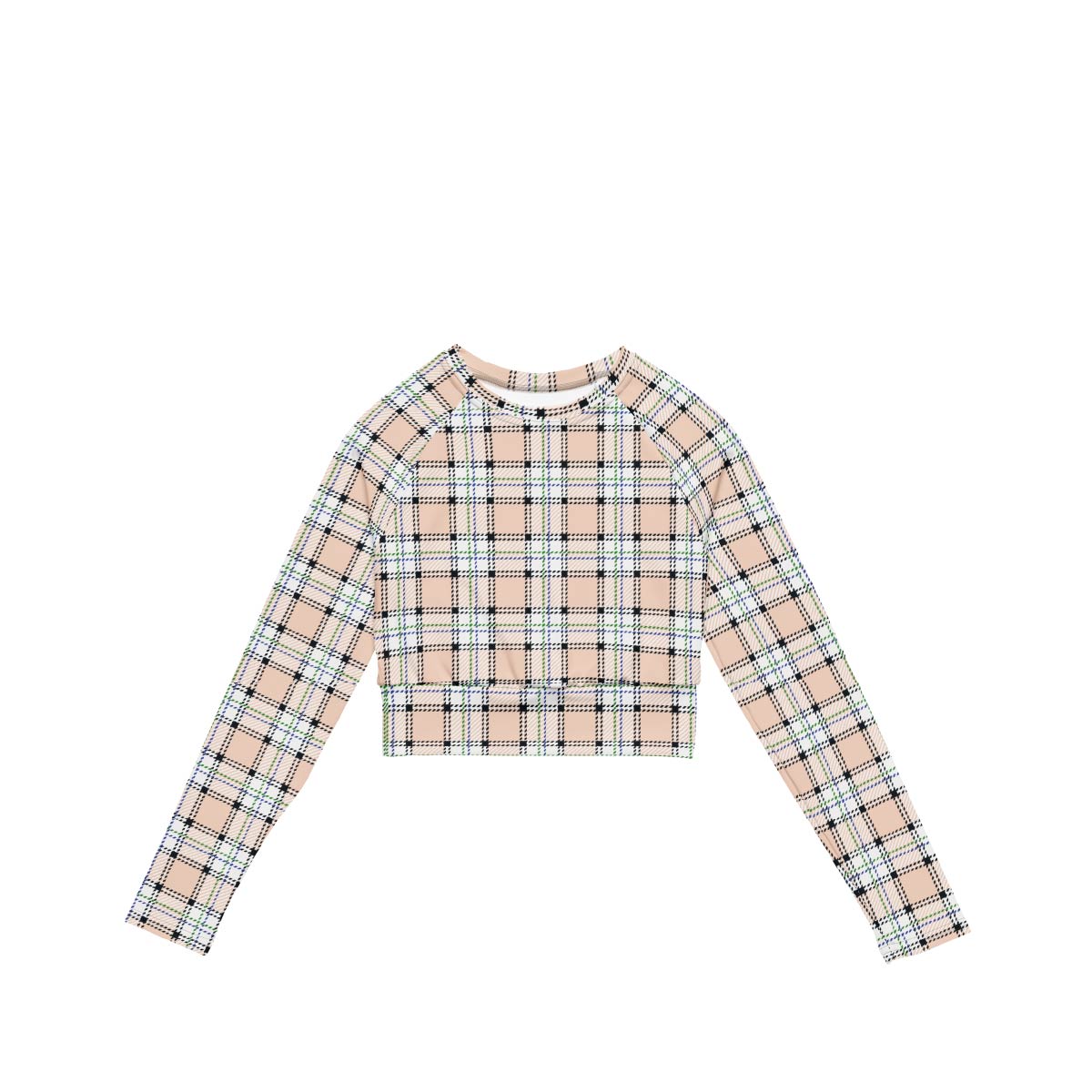 London Sul Mare - Long Sleeve Crop Top