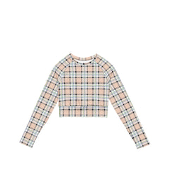 London Sul Mare - Long Sleeve Crop Top