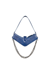 Boomerang Shoulder Bag - Blue