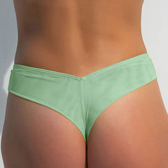 I.D. Line Fine Mesh V-Thong Mint Cream