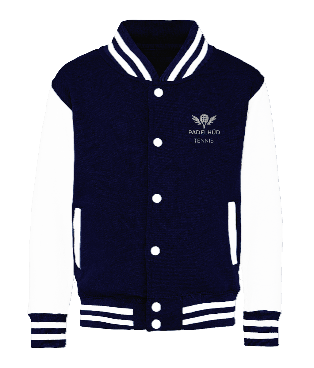 The Mini Clubhouse Padel Jacket - Navy and White