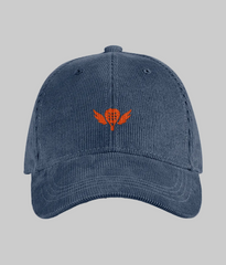 The Winged Padel Organic Cord Court Cap